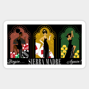 Sierra Madre Triptych Sticker